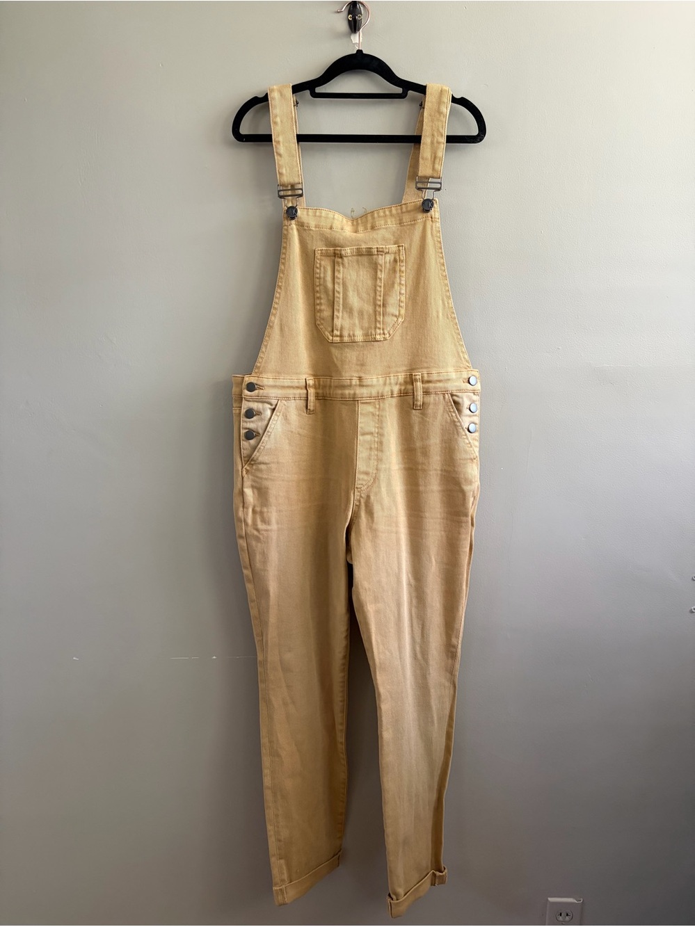 Kut from the Kloth Jessica Overall Size 10 Khaki